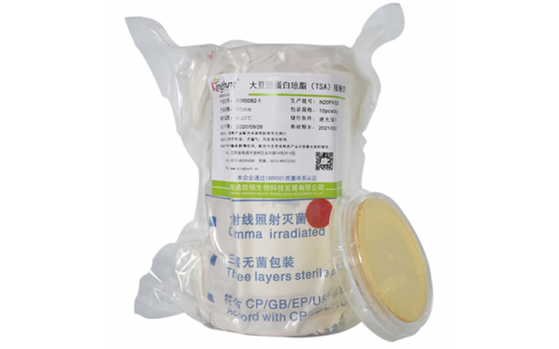 大豆酪蛋白琼脂(TSA)接触皿